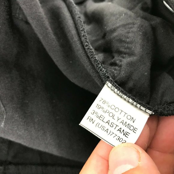 ZARA Basic TShirt Pants Sz XL 32 Inseam Skinny 9-8 - Picture 6 of 7